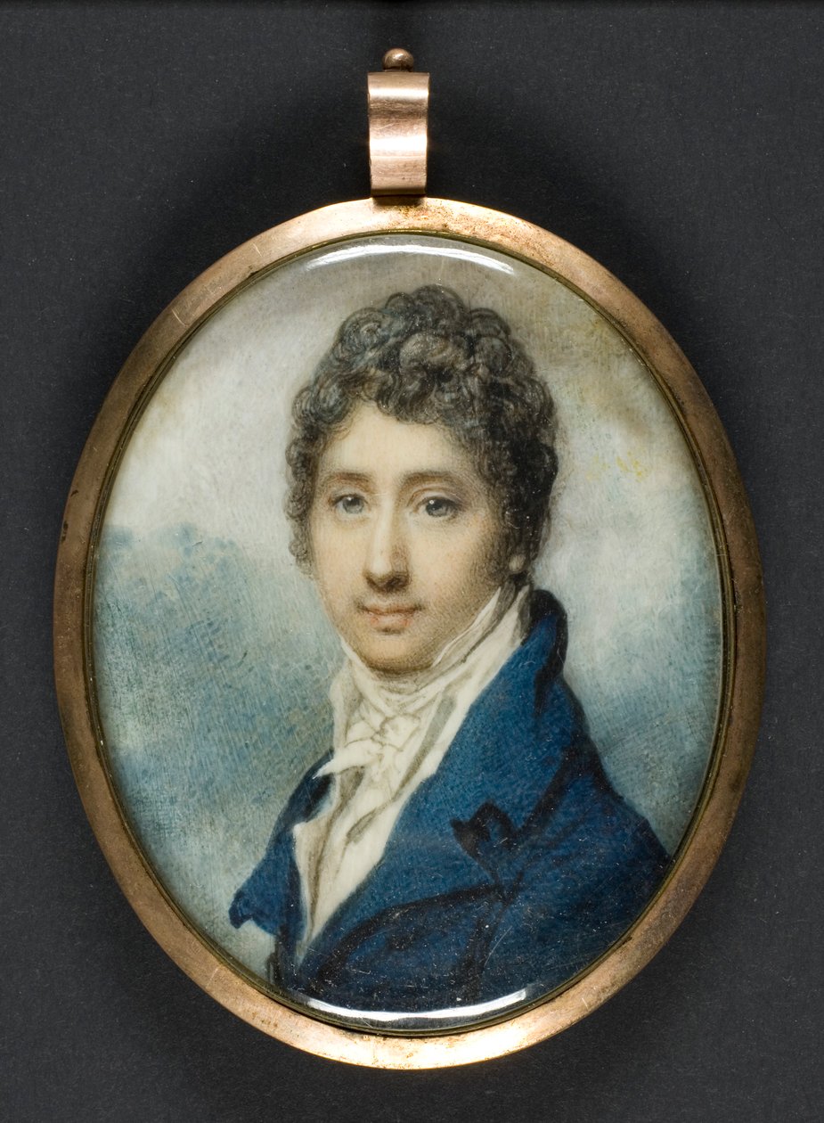 Retrato de um cavalheiro de Richard Cosway