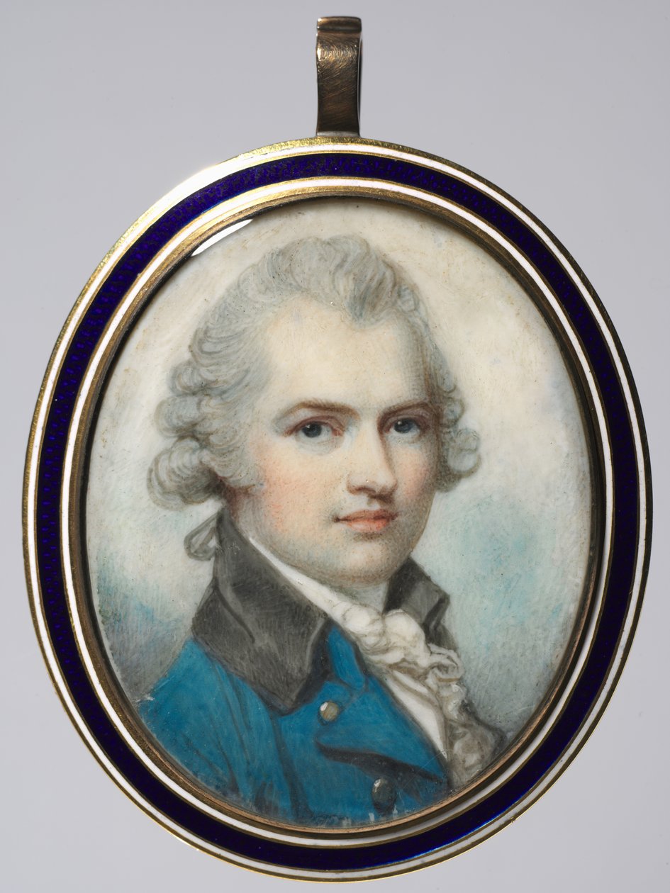 Retrato de um homem, c. 1790 de Richard Cosway