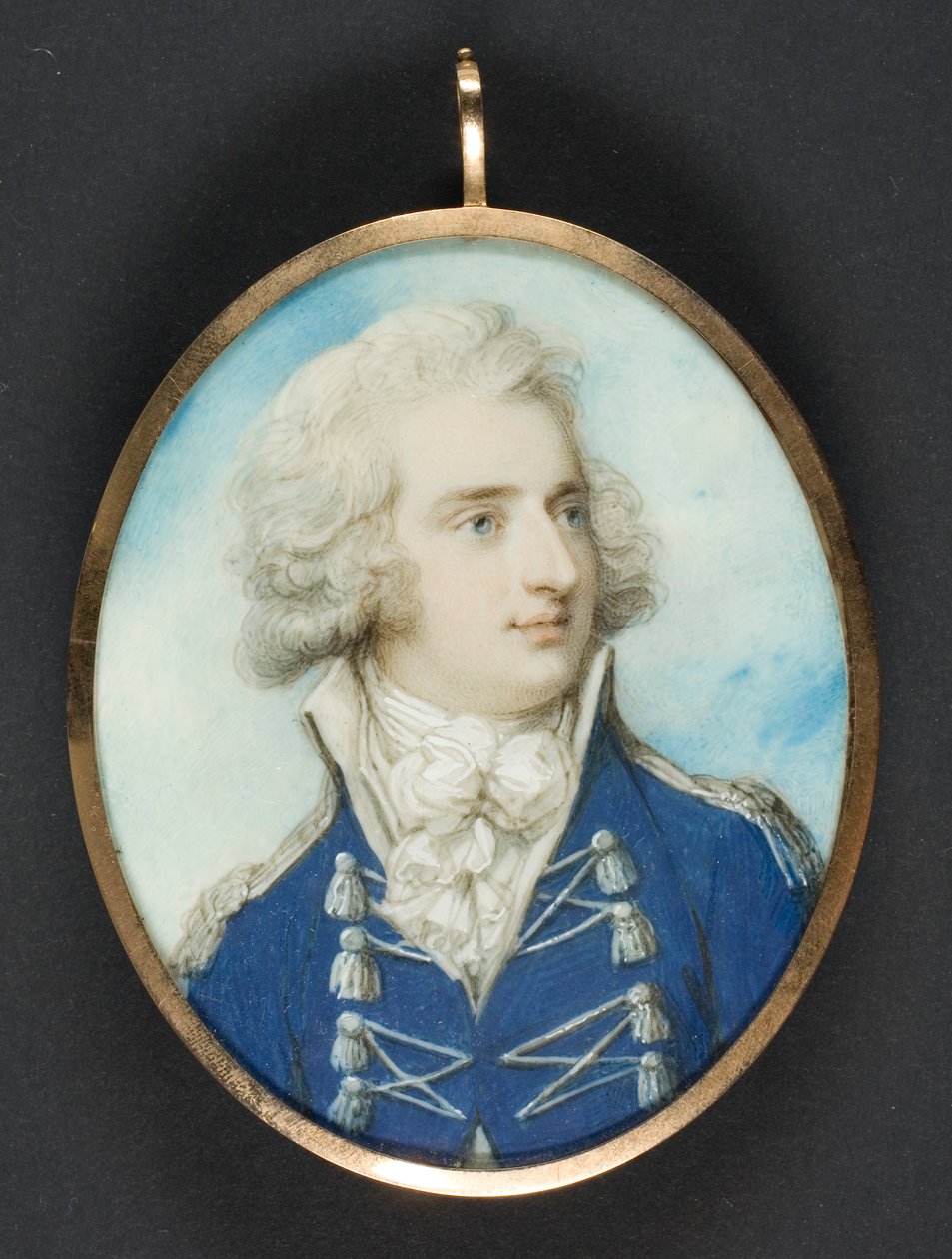 Retrato do príncipe regente (rei Jorge IV) de Richard Cosway