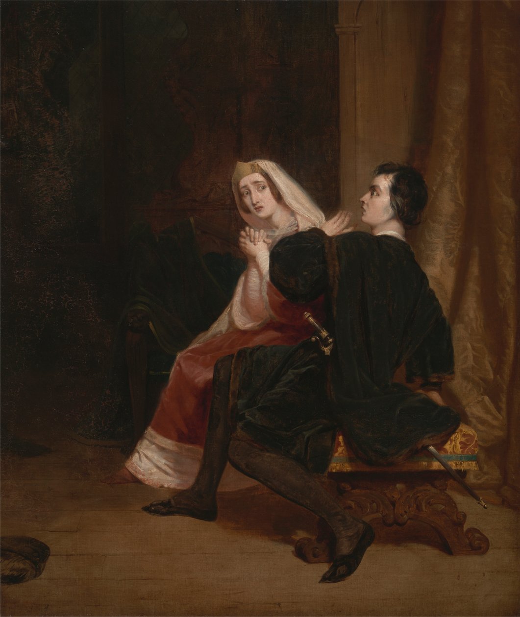 Hamlet e a sua Mãe; A Cena do Armário de Richard Dadd