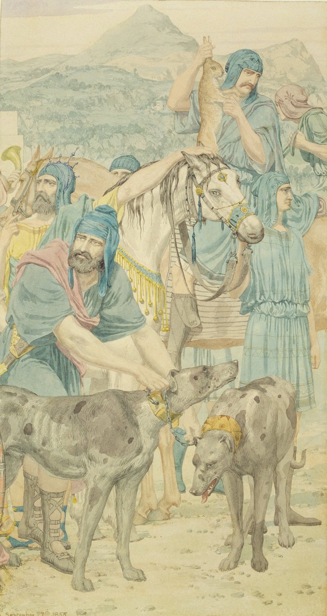 Cena de Caça, 1855 de Richard Dadd