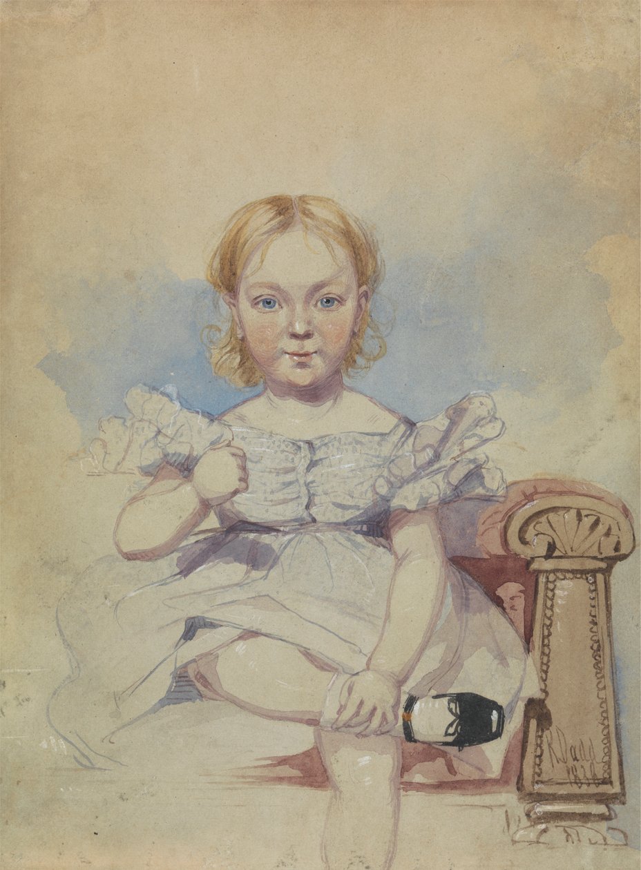 Retrato de uma rapariga de Richard Dadd