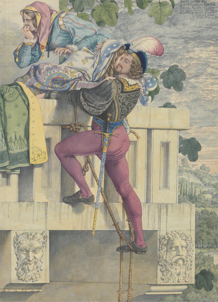 Esboço para as Paixões: Amor de Richard Dadd