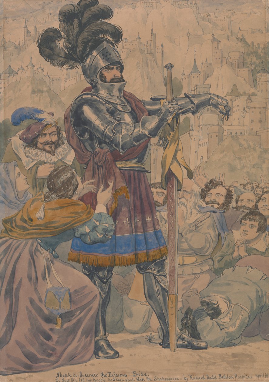 Esboço para as Paixões: Orgulho de Richard Dadd