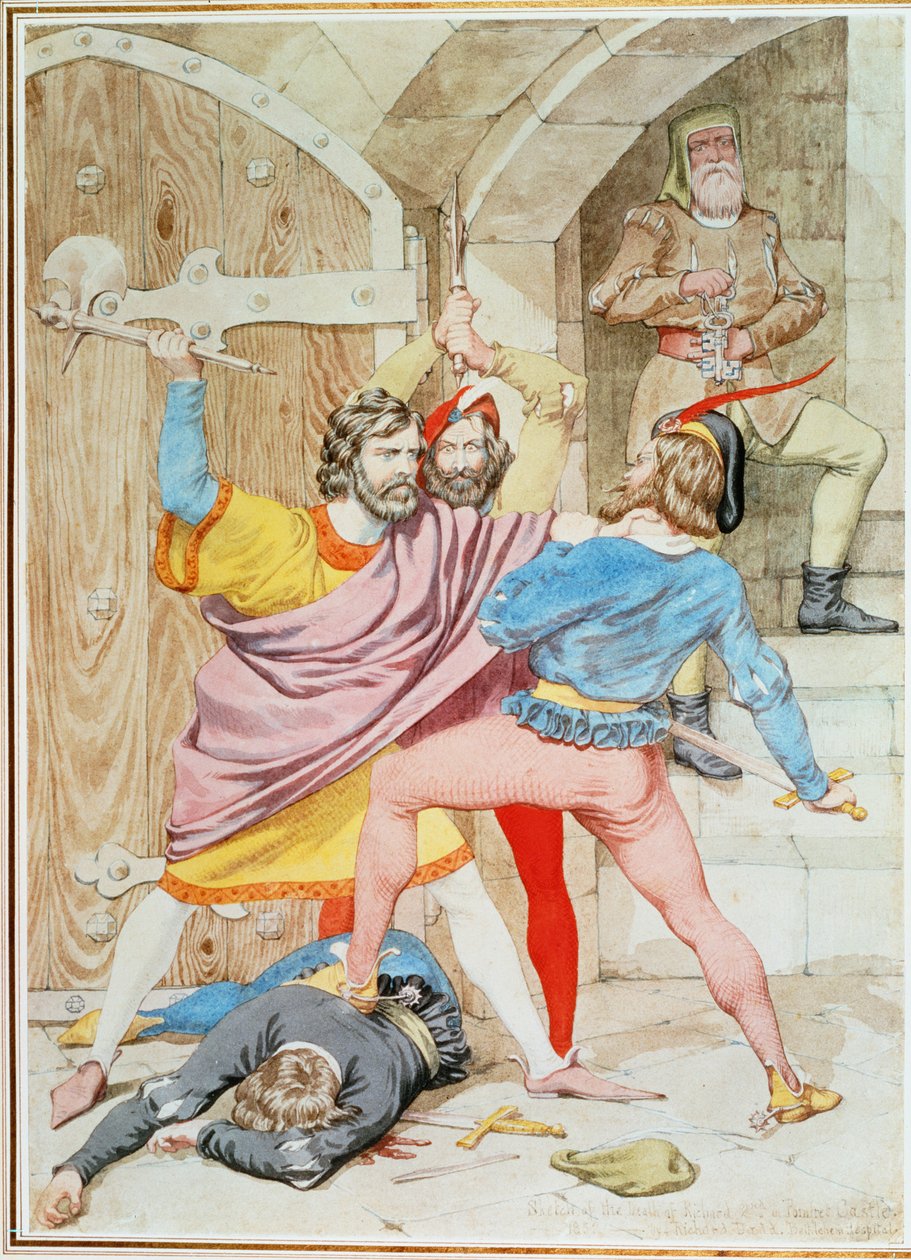 A morte de Ricardo II, 1852 de Richard Dadd