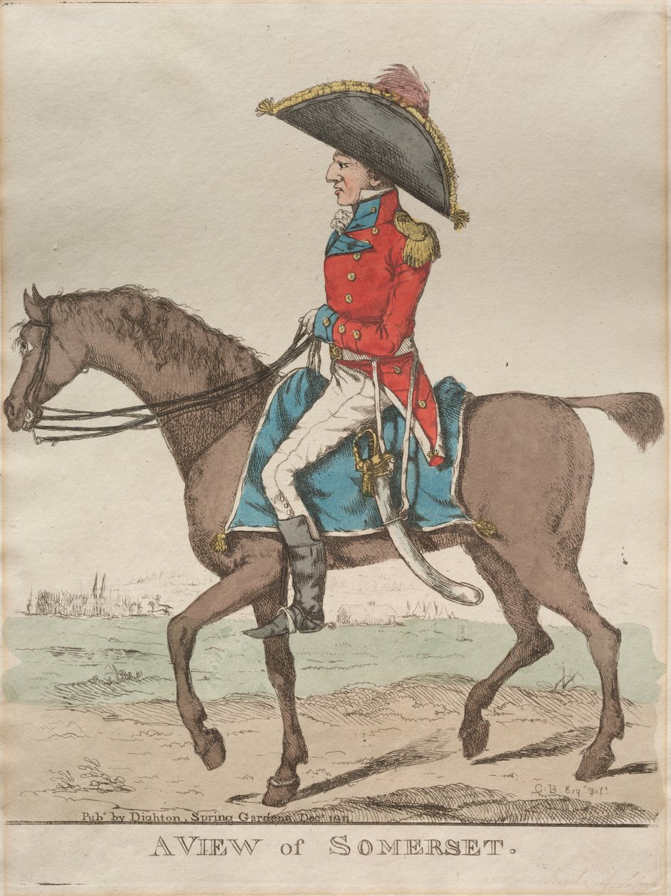 Uma visão de Somerset de Richard Dighton