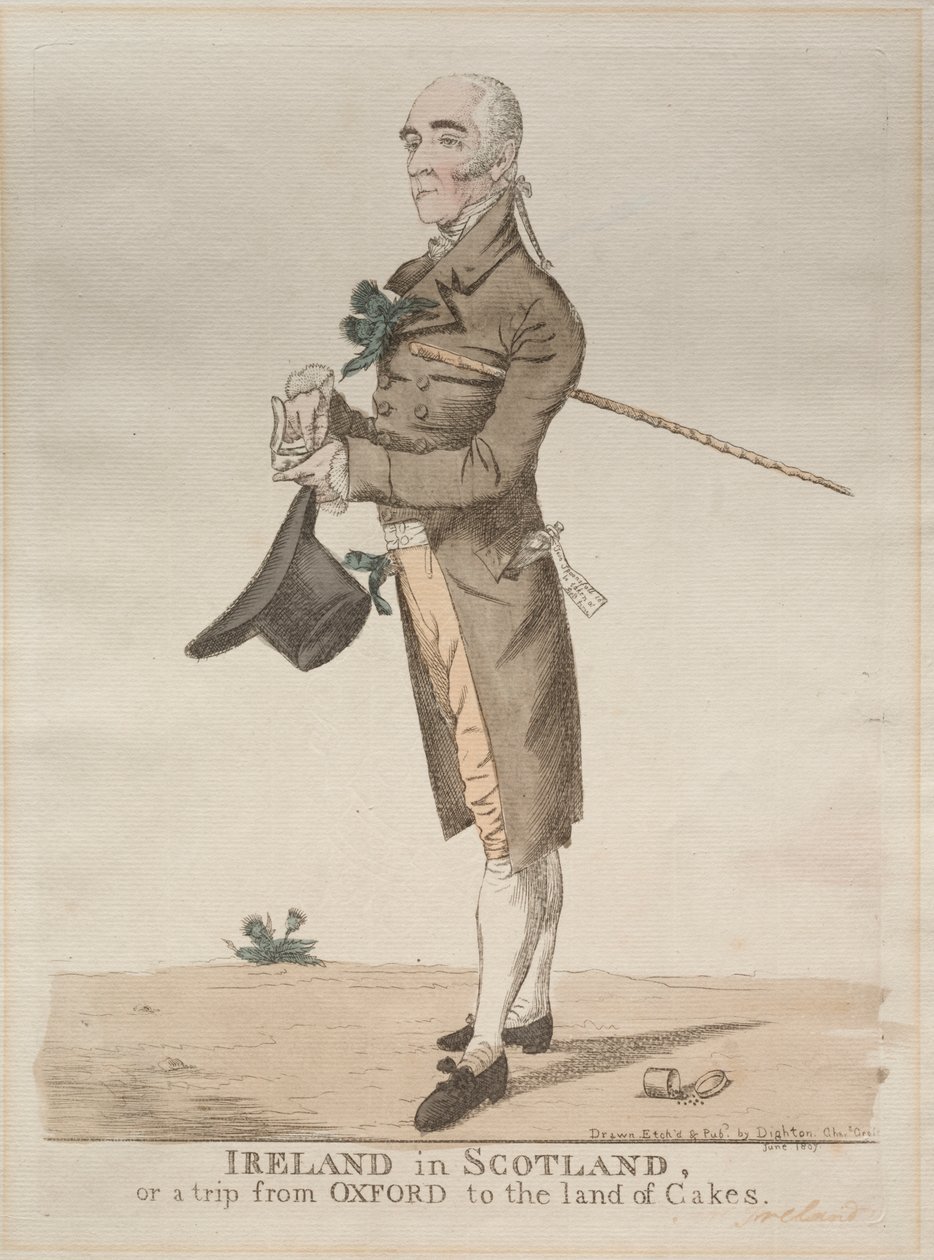 Irlanda na Escócia, ou uma viagem de Oxford para a Terra dos Bolos de Richard Dighton
