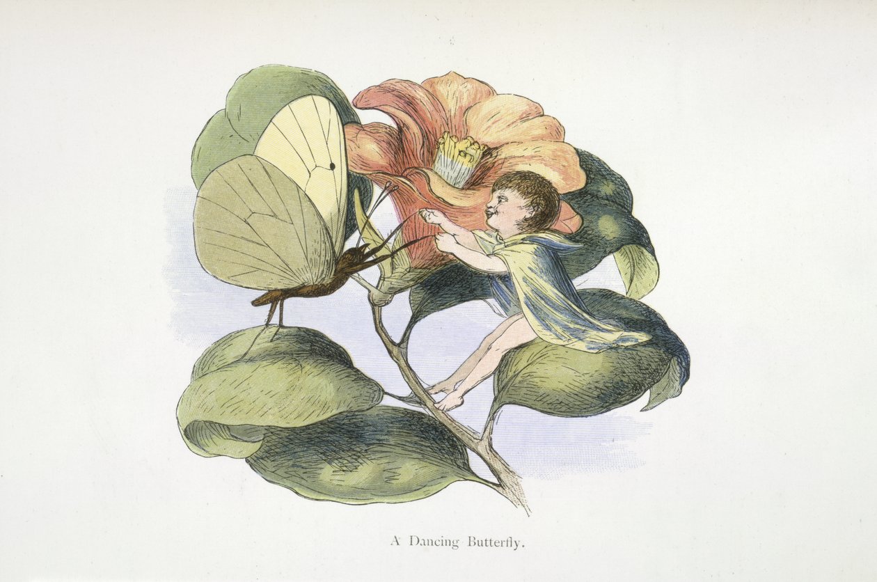 Uma borboleta a dançar de Richard Doyle