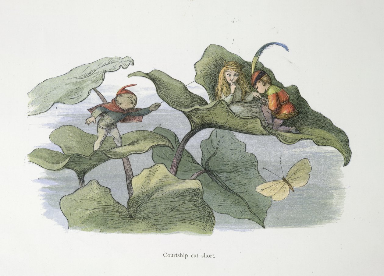 Corte Cortejo encurtado de Richard Doyle