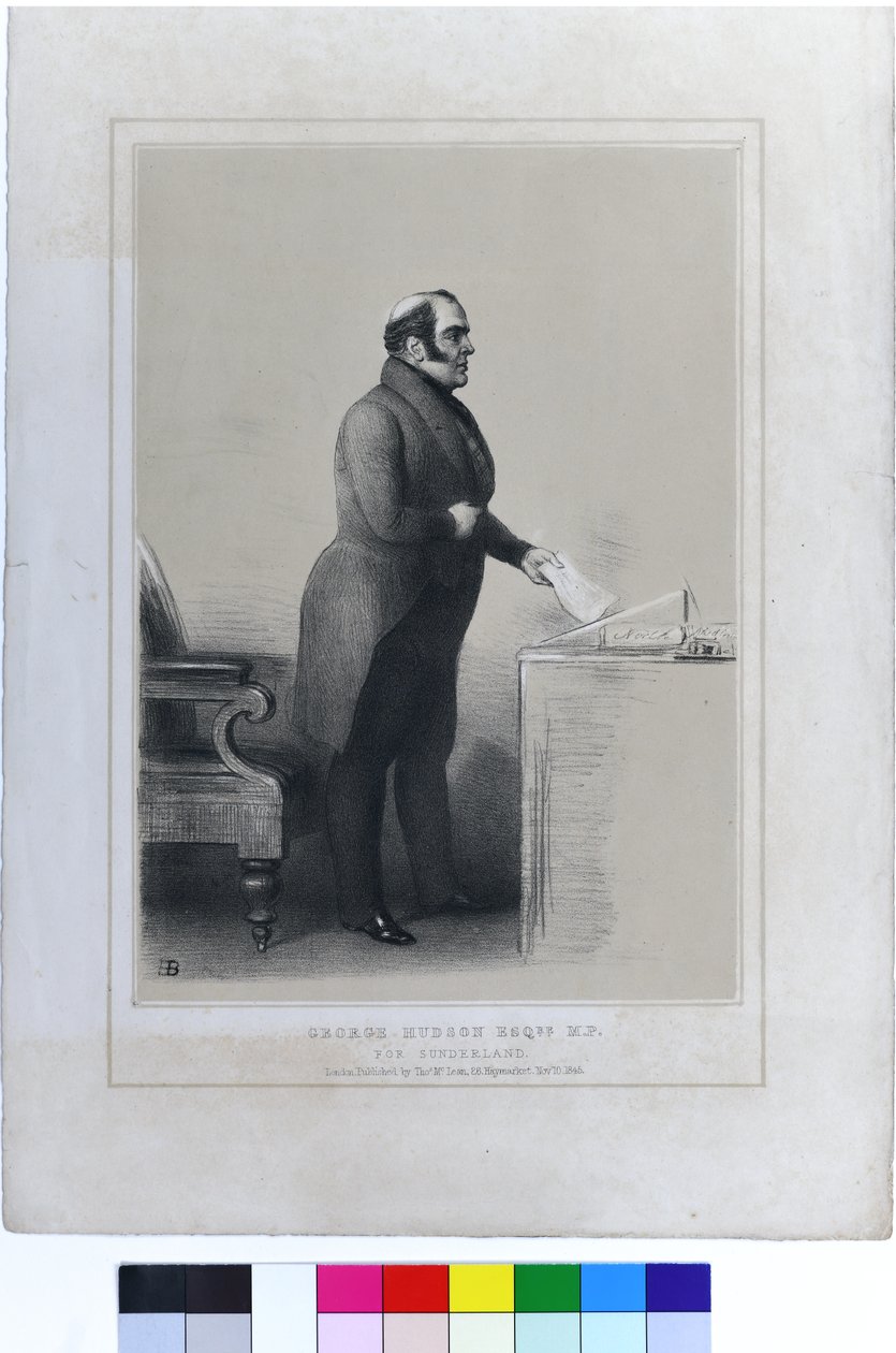 George Hudson Esqre. Deputado por Sunderland de Richard Doyle
