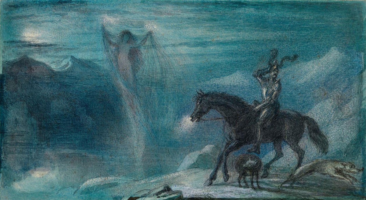 O cavaleiro e o espectro de Richard Doyle
