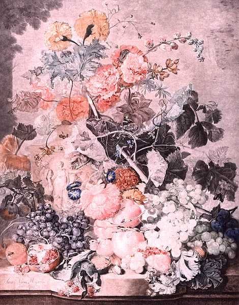 Uma peça de fruta de Richard Earlom