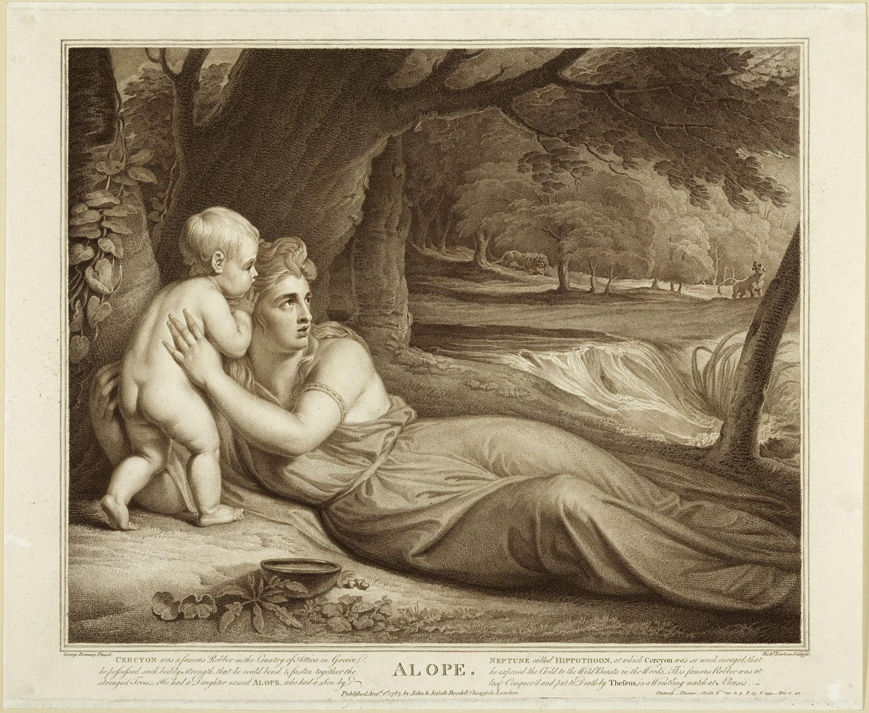 Alope de Richard Earlom