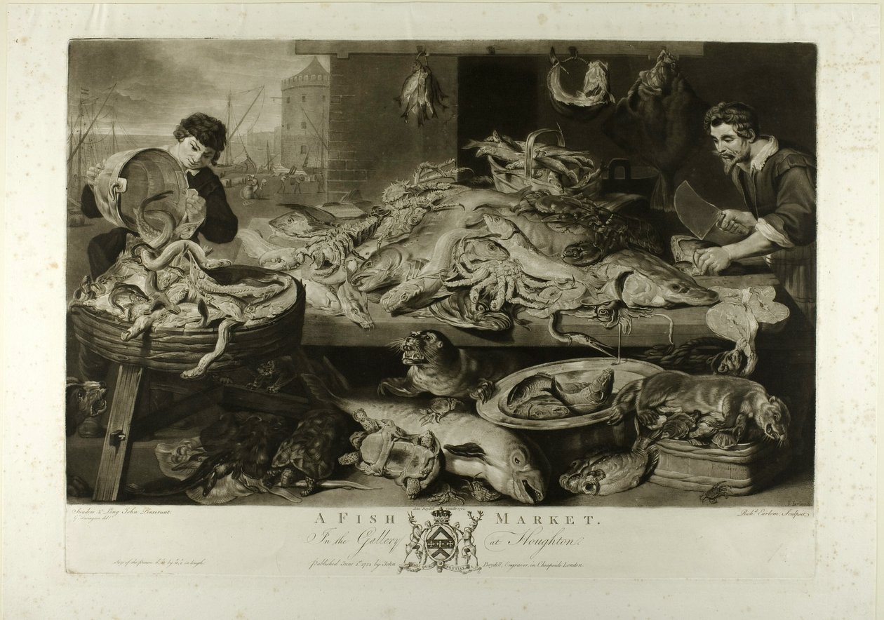 Mercado de Peixe de Richard Earlom