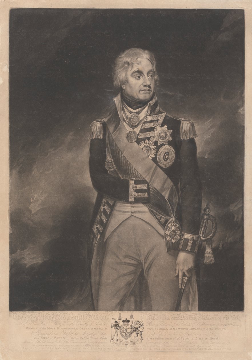 Horatio Nelson, Visconde Nelson de Richard Earlom