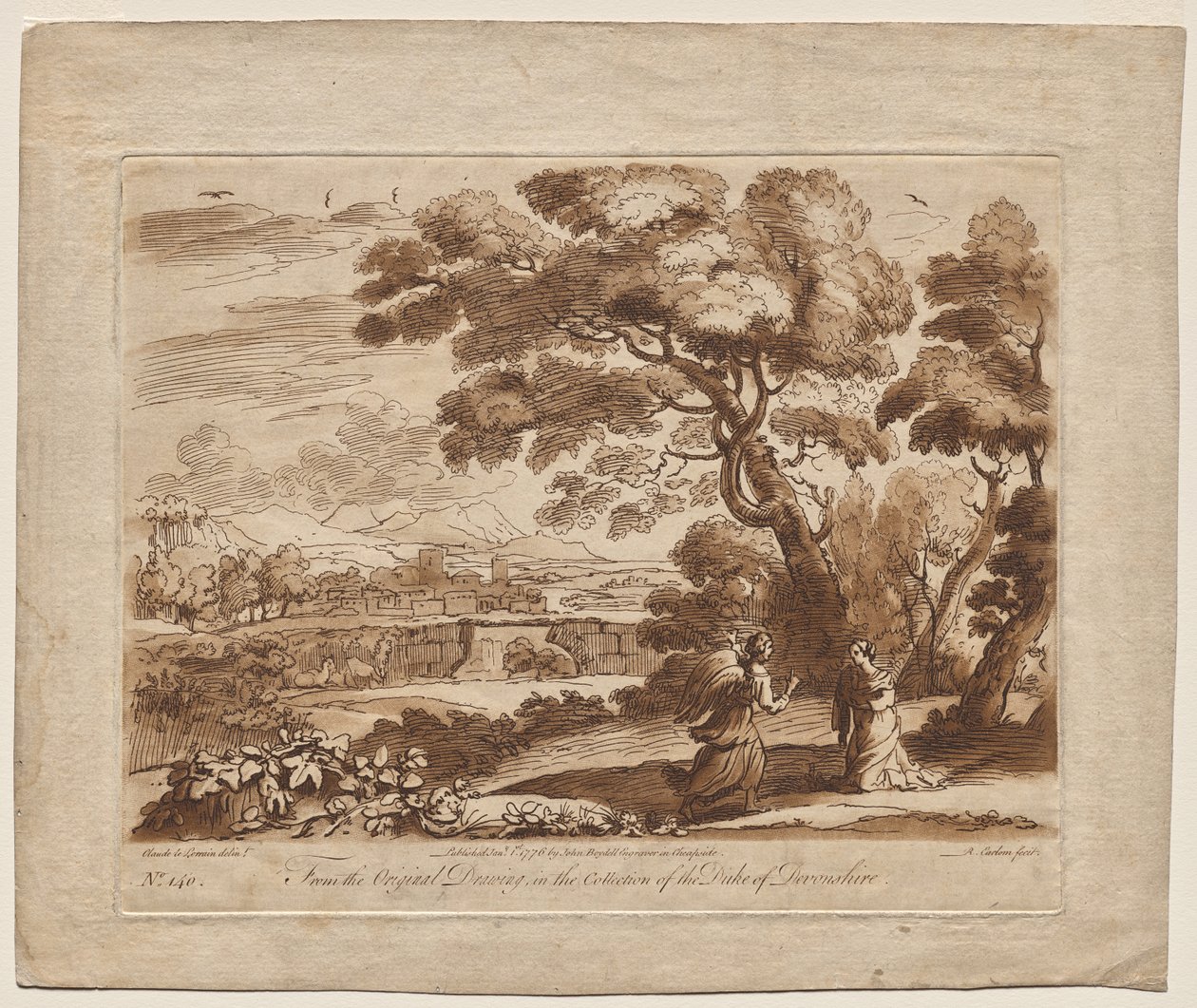 Paisagem, Placa nº 140 de Richard Earlom
