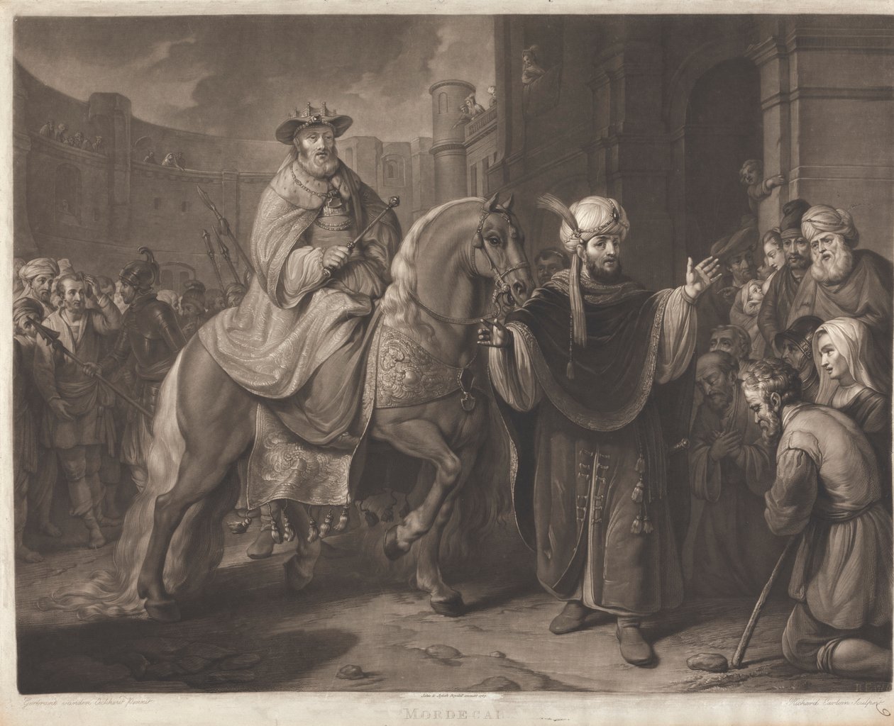 Mordecai de Richard Earlom