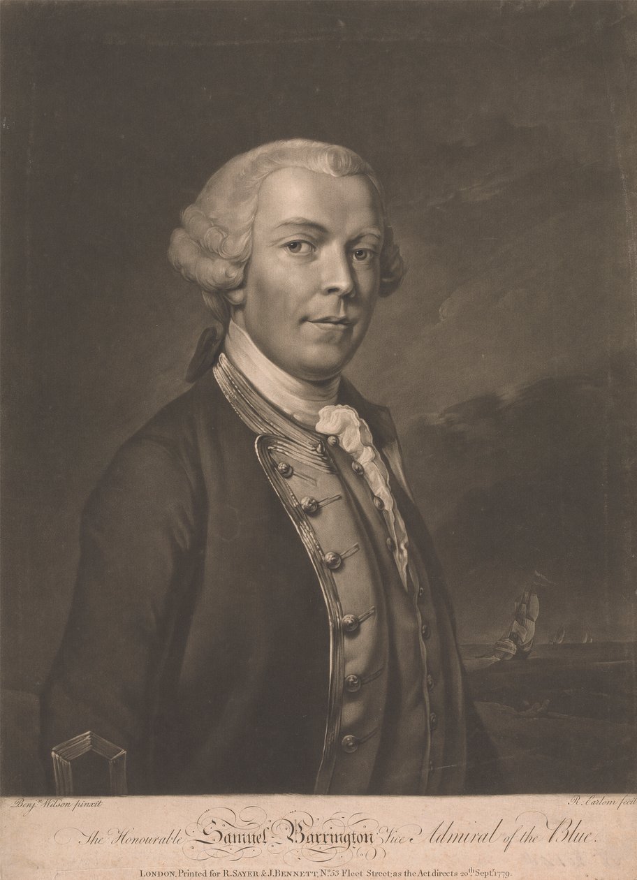 Samuel Barrington de Richard Earlom