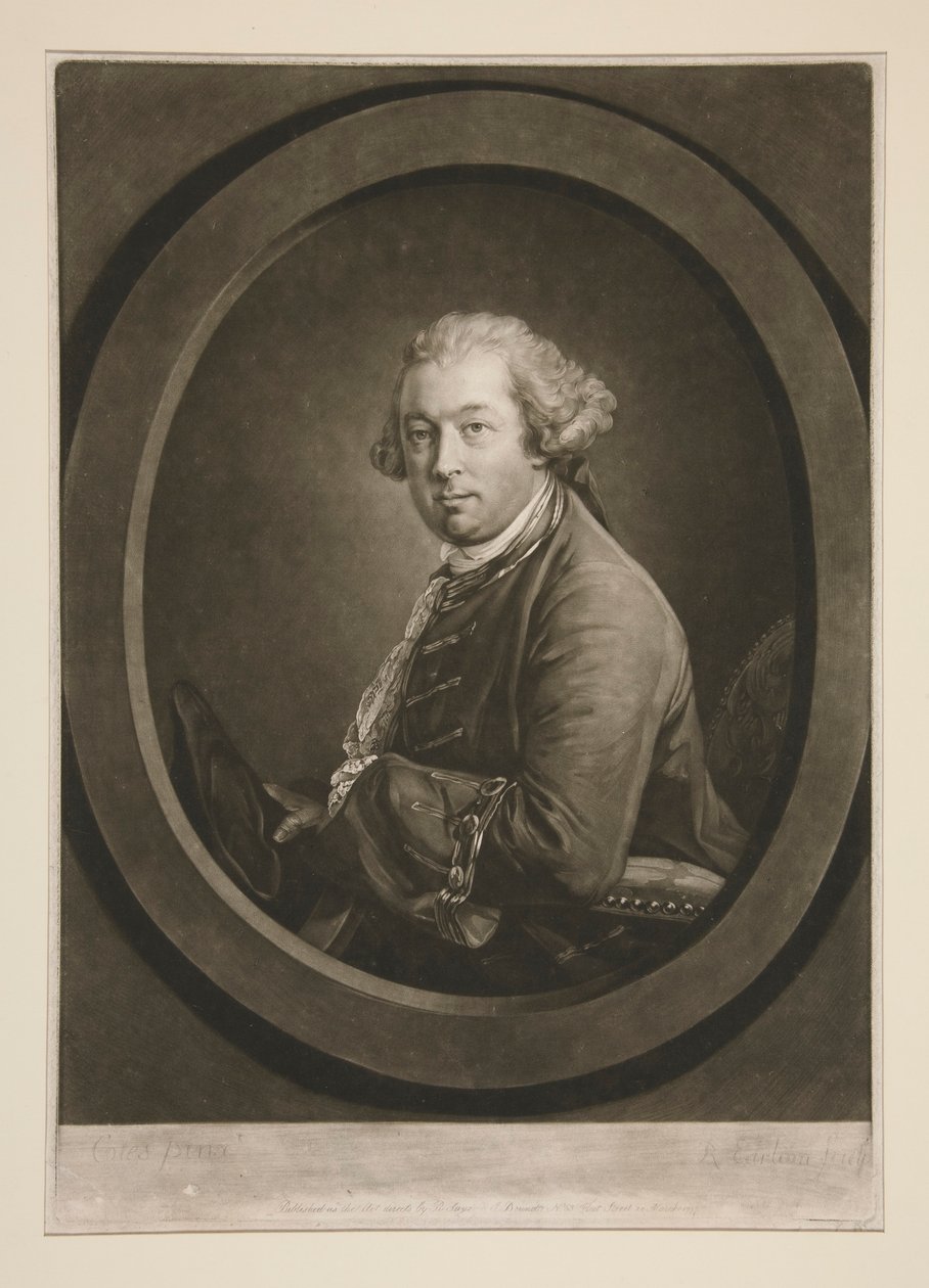 Thomas Pownall de Richard Earlom