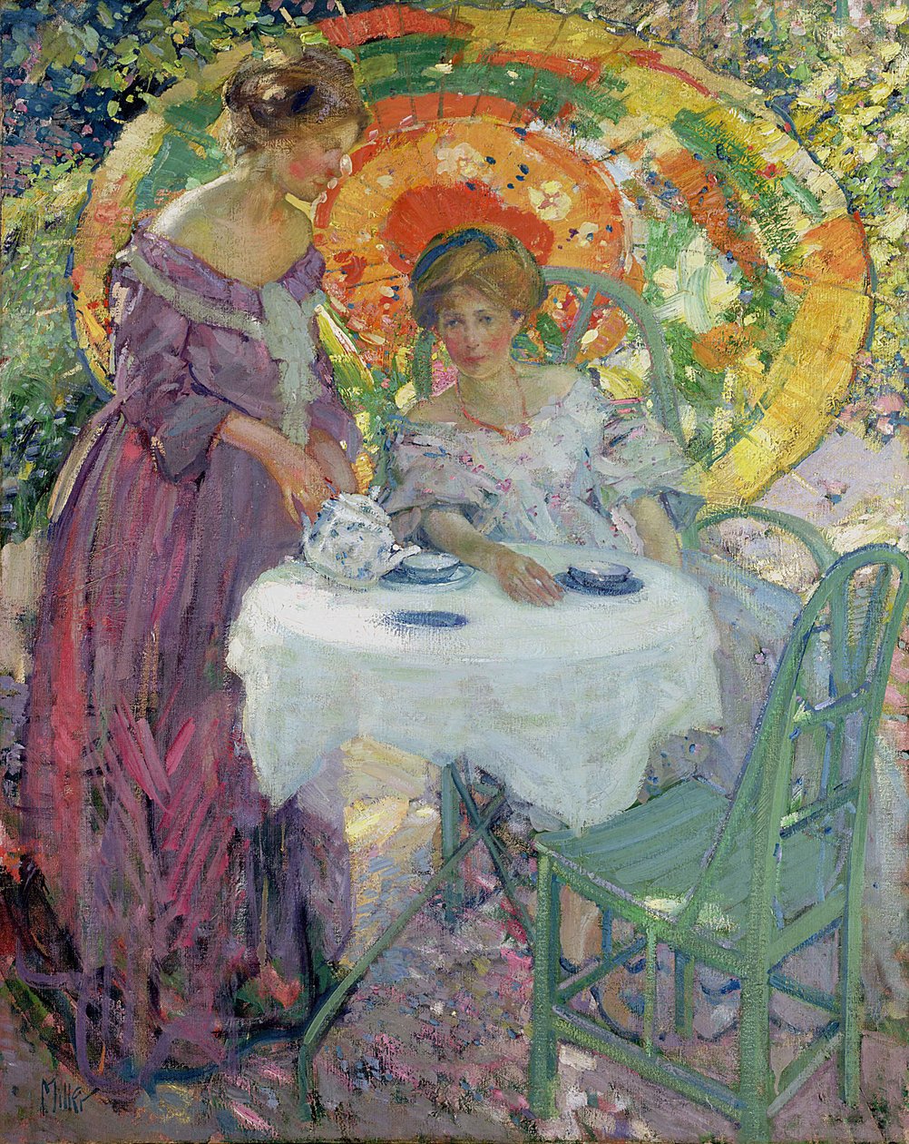 Chá da Tarde de Richard Emil Miller
