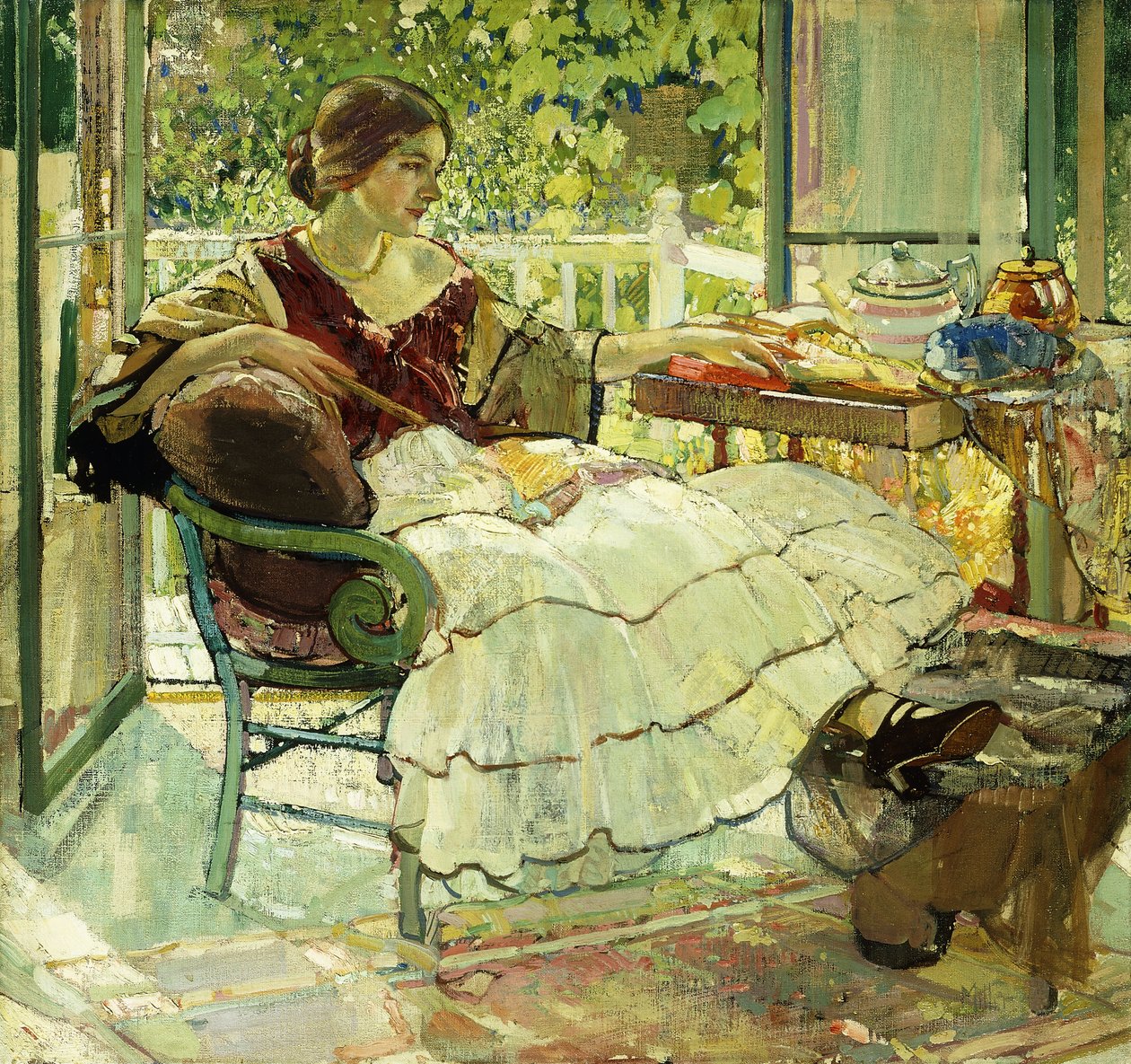 Chá da tarde de Richard Emil Miller