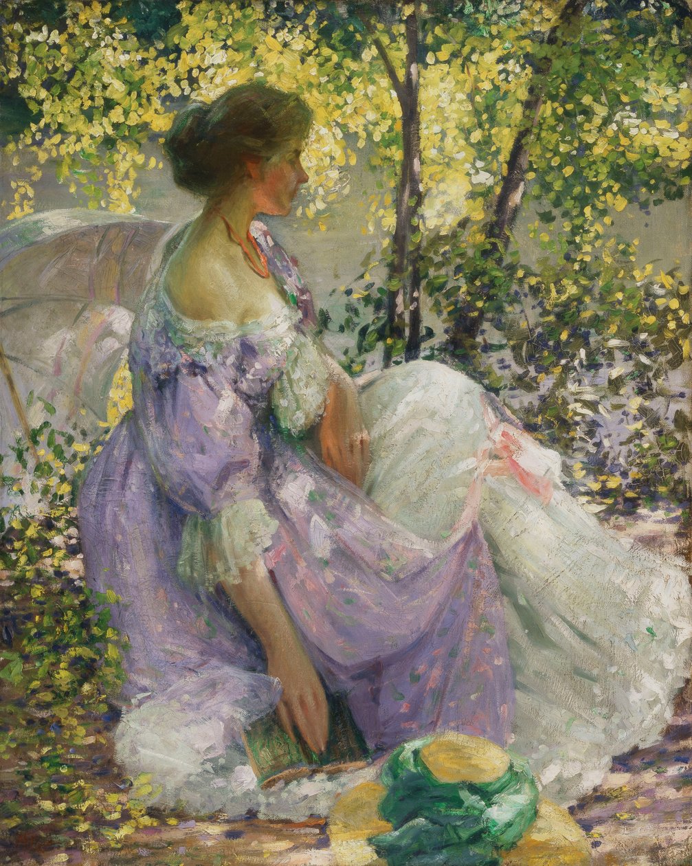 No Jardim de Richard Emil Miller