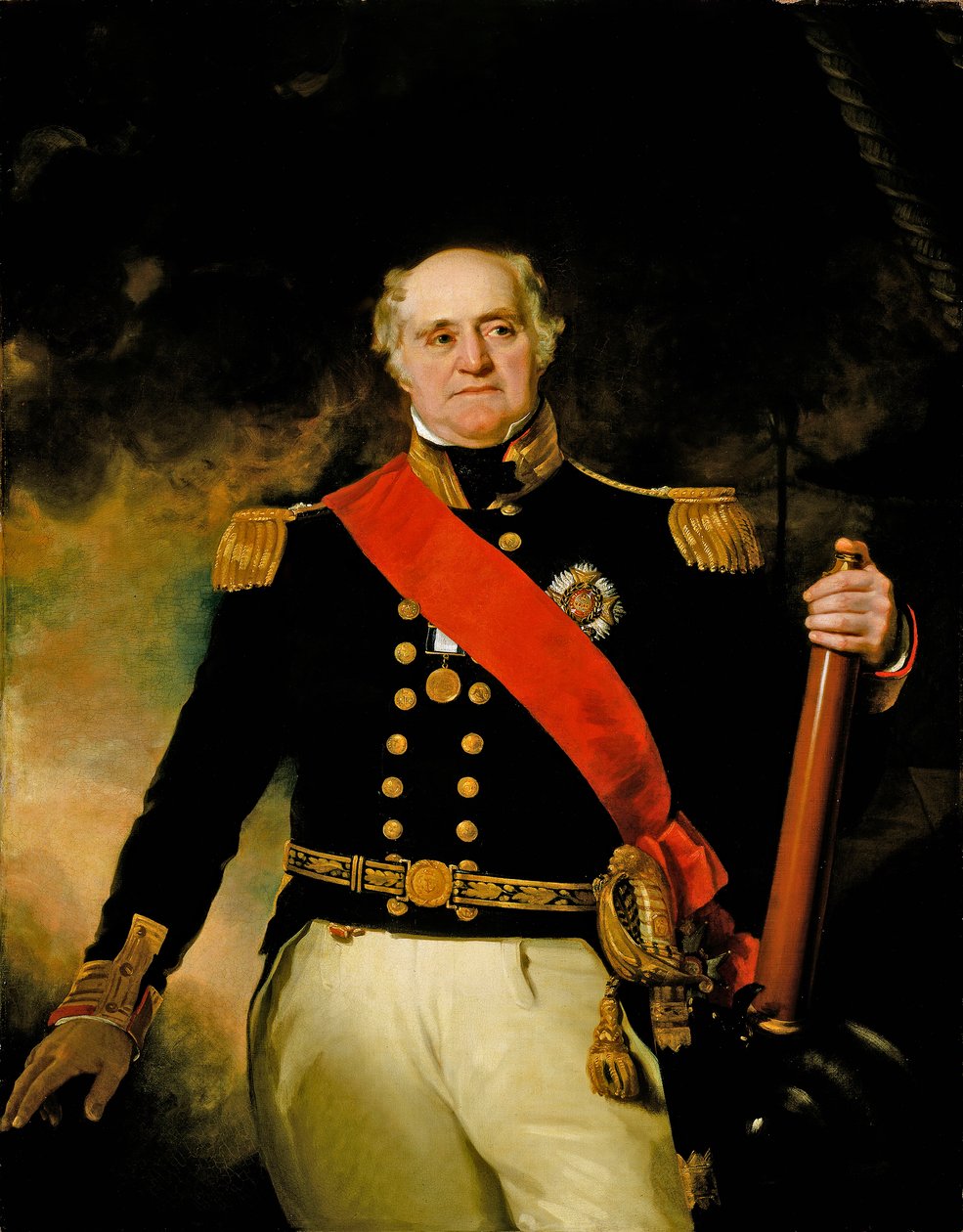 Sir Thomas Masterman Hardy, Vice-Almirante de Azul (1769-1839) de Richard Evans