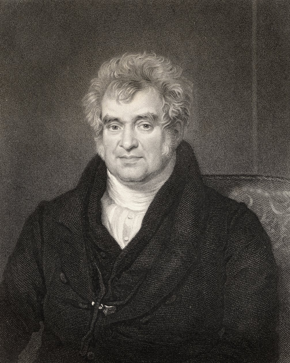 William Jay, gravado por W. Holl, da &39;National Portrait Gallery, volume IV&39;, publicado em 1820 (lito) de Richard Evans