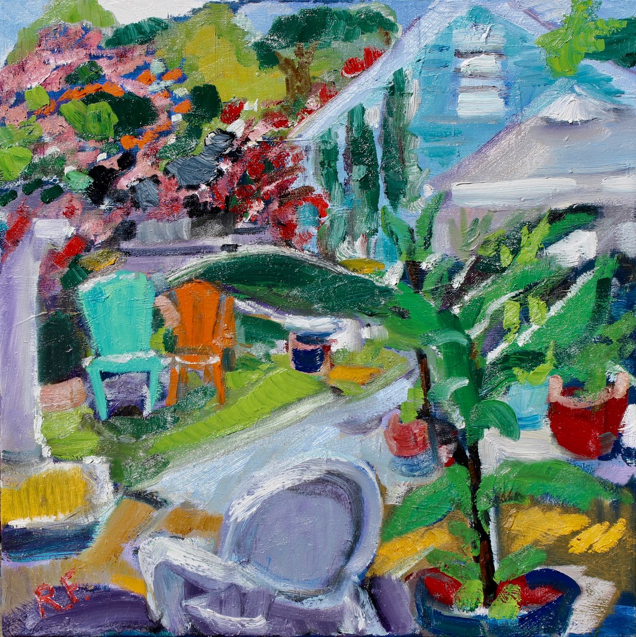 Quintal, West Hollywood, 2018 de Richard Fox
