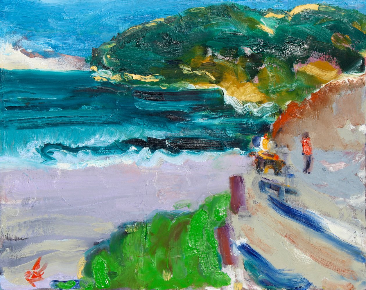 Baía ao anoitecer, 2019 de Richard Fox