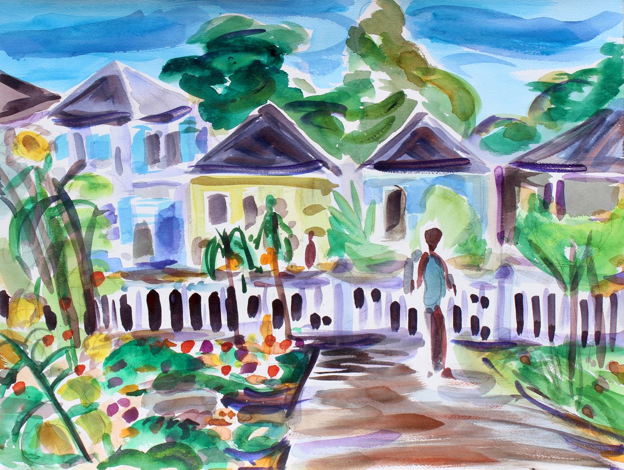 Bungalows em Santa Rosa, 2017 de Richard Fox