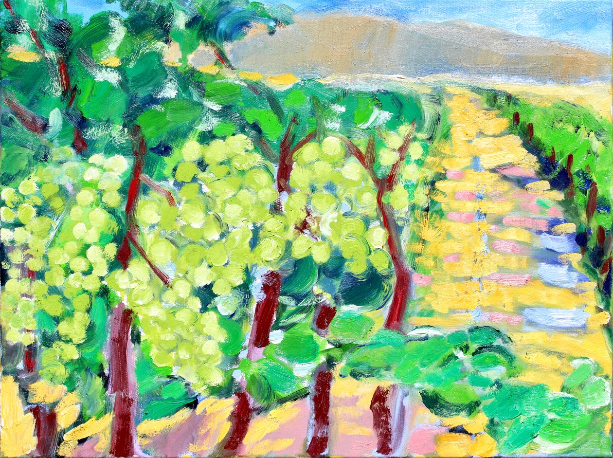 Chardonnay Grapes, Napa, 2019 de Richard Fox