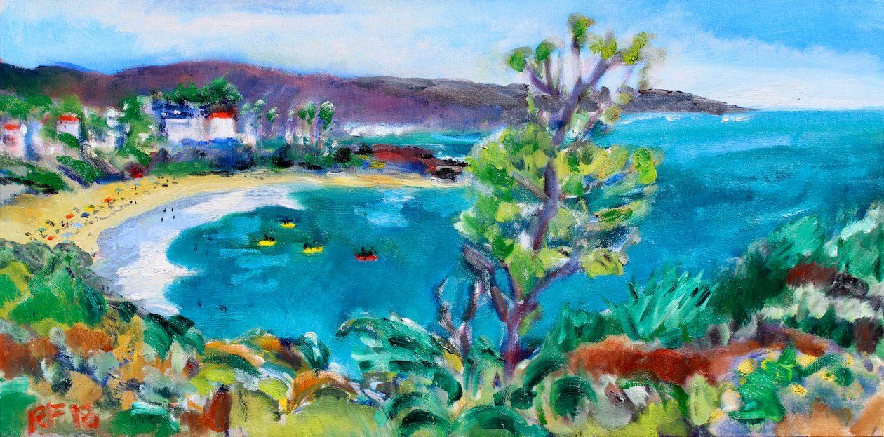 Crescent Bay, Laguna Beach, 2018 de Richard Fox