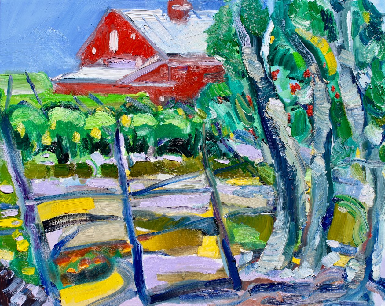 Eucalipto e Vinha, Napa, 2019 de Richard Fox