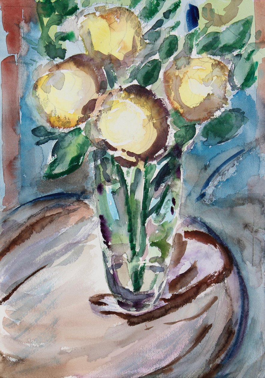 Flores na Mesa de Fim, 2020 de Richard Fox