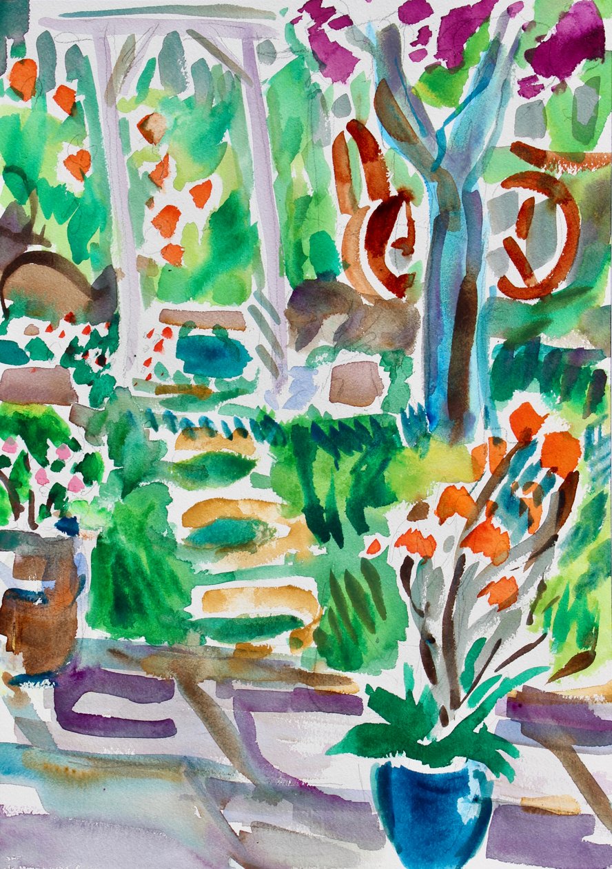 Caminho do Jardim e Treliças, 2020 de Richard Fox