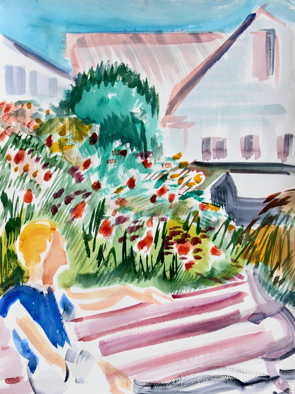 Luther Burbank Gardens, Santa Rosa, 2016 de Richard Fox