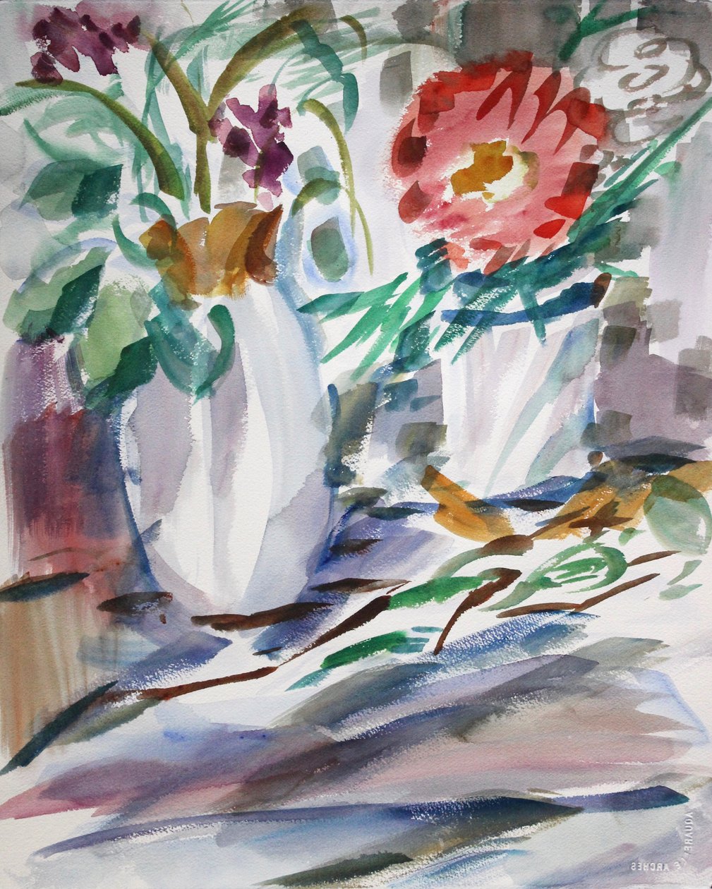 Natureza Morta com Sombras Fundidas, 2014 de Richard Fox