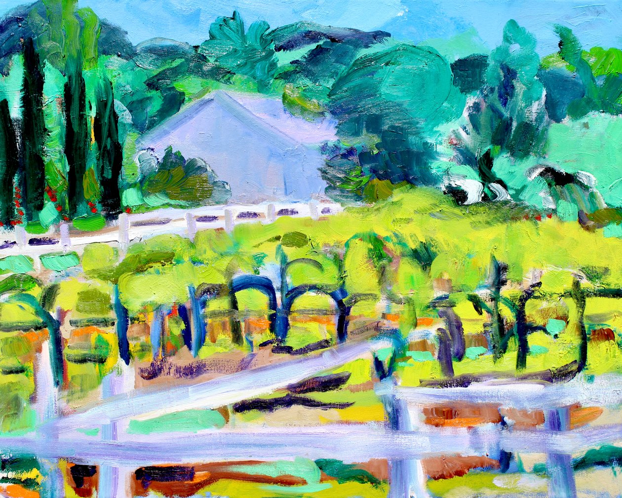 The Broken Fence, 2019 de Richard Fox