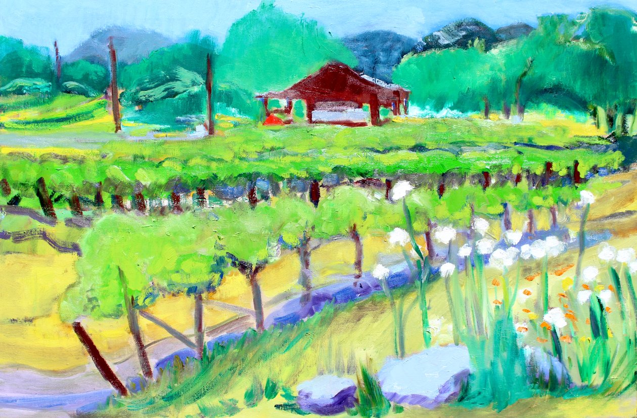 Vinha em Zinfandel Lane, Napa, 2019 de Richard Fox