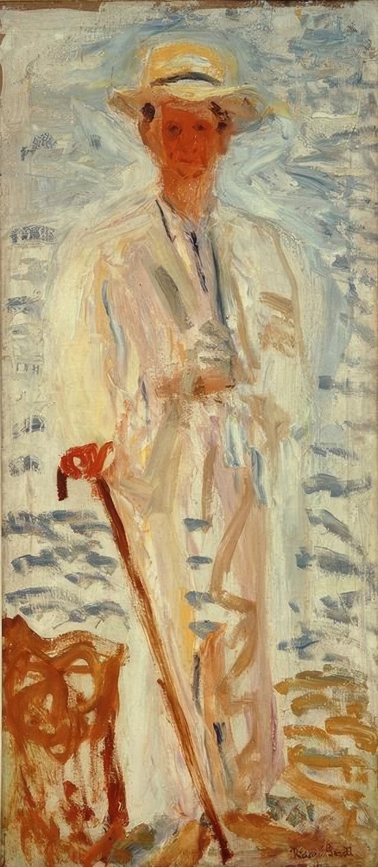 Retrato Alexander von Zemlinsky de Richard Gerstl