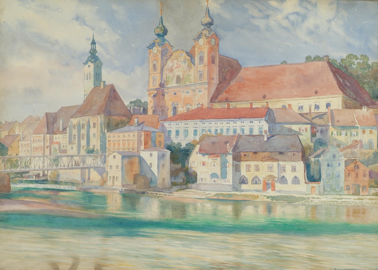 Igreja de São Miguel em Steyr de Richard Harlfinger