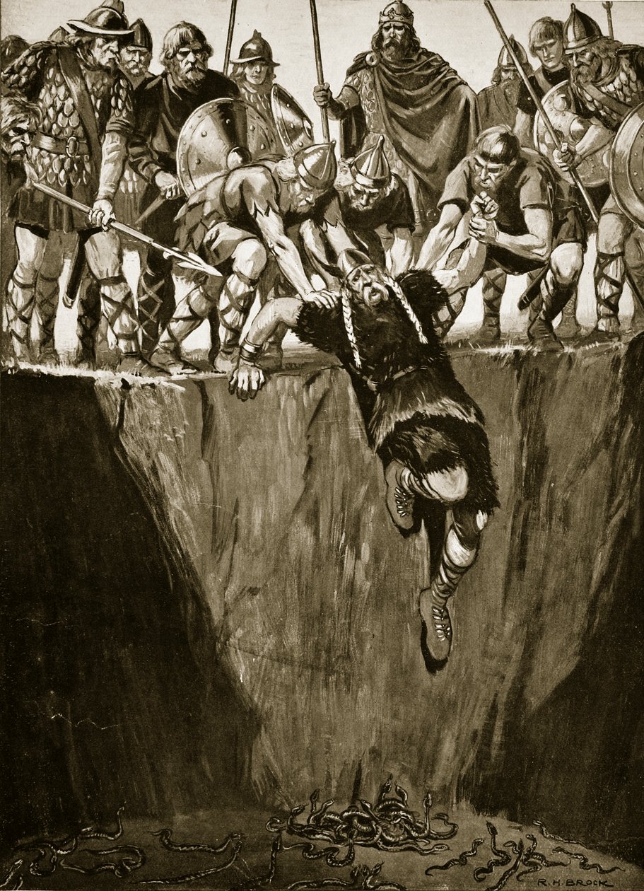 The Pit of Adders, ilustração de "Hutchinson