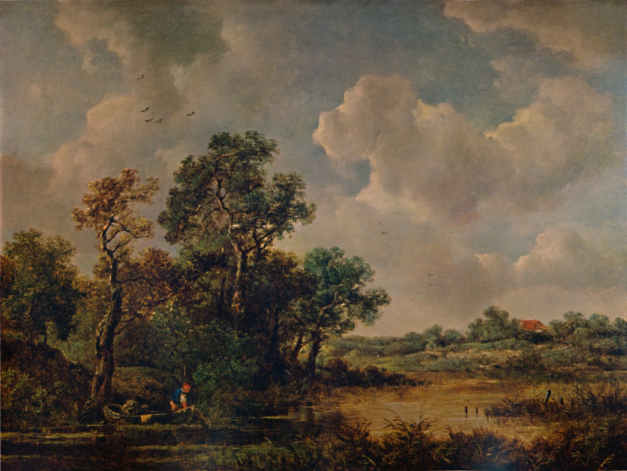Perto de Cranbrook, Kent, século XIX, 1935 de Richard Hilder