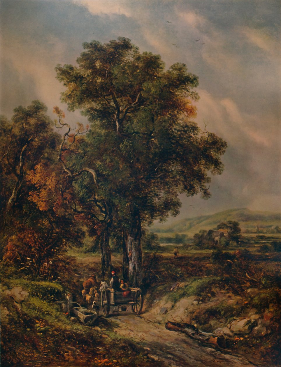 Okehampton, século XIX, 1935 de Richard Hilder