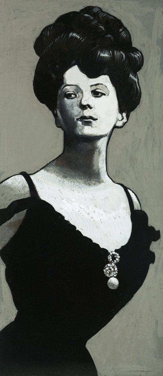 As "Gibson Girls", trazidas à vida para o palco pela atriz Camille Clifford de Richard Hook