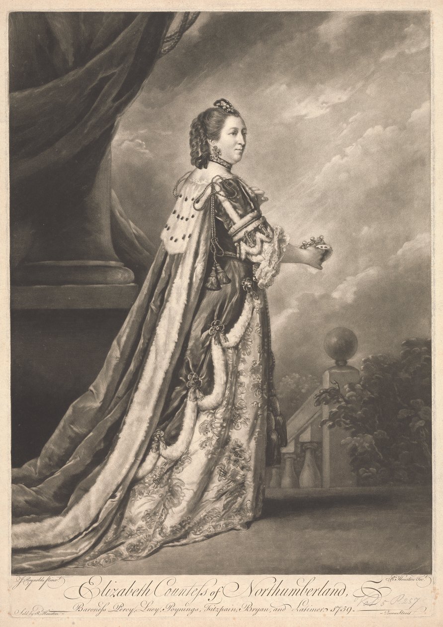 Elizabeth, Condessa de Northumberland de Richard Houston