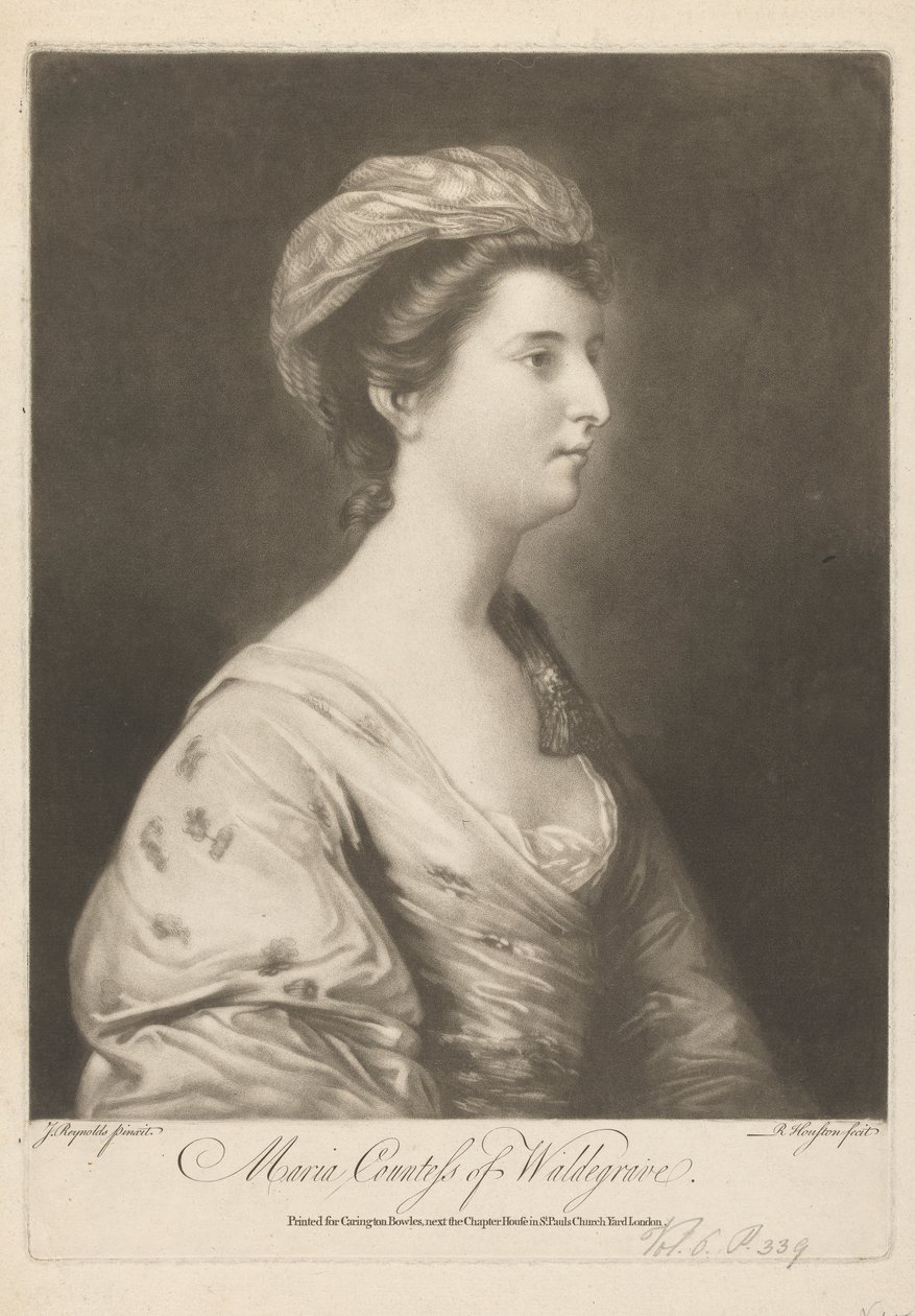 Maria, Condessa Waldegrave de Richard Houston