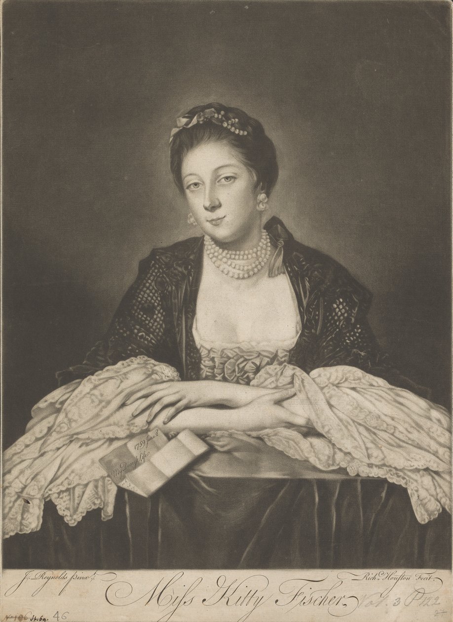 Miss Kitty Fisher de Richard Houston