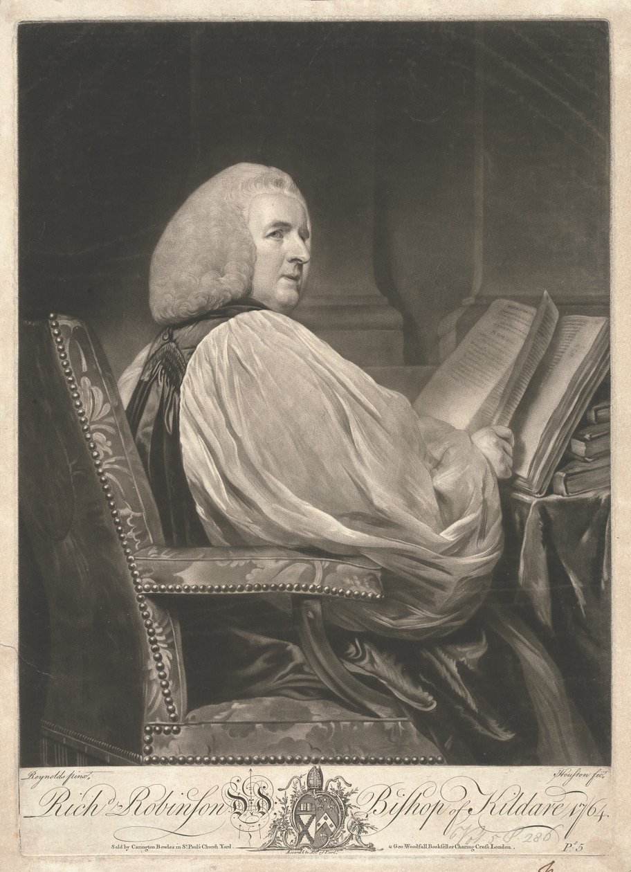 Richard Robinson, bispo de Kildare de Richard Houston